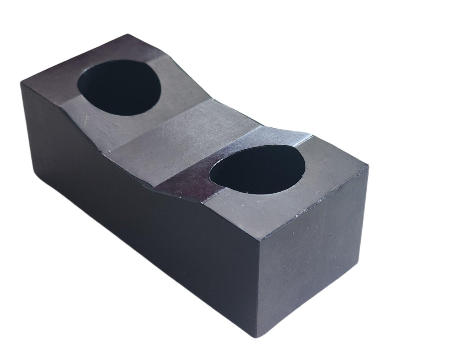 Heavy Duty Rectangular Rubber Bumper Pad/Block 3-1/2" Length x 1-1/4" Height x 1-1/2" Width - Durometer Hardness: 95 Shore A