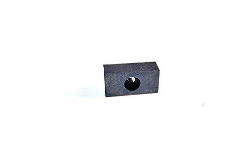 Rectangular Rubber Bumper Pad 2-1/2" Length x 7/8" Height x 1-1/4" Width