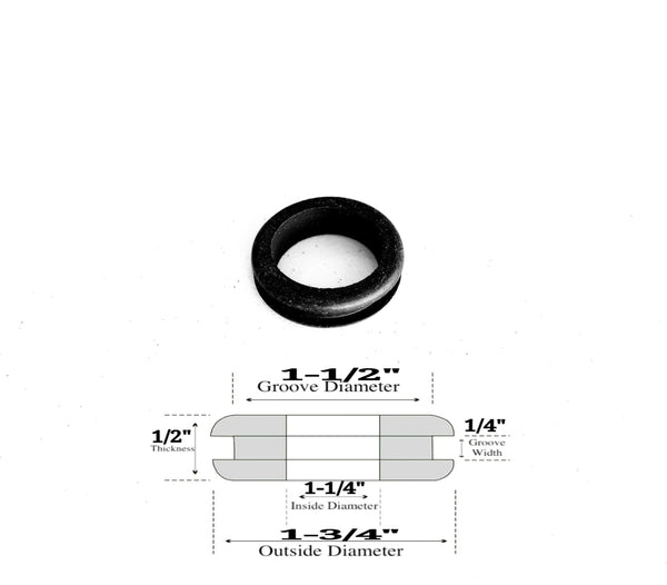 Rubber Grommets - Rubberfeetwarehouse