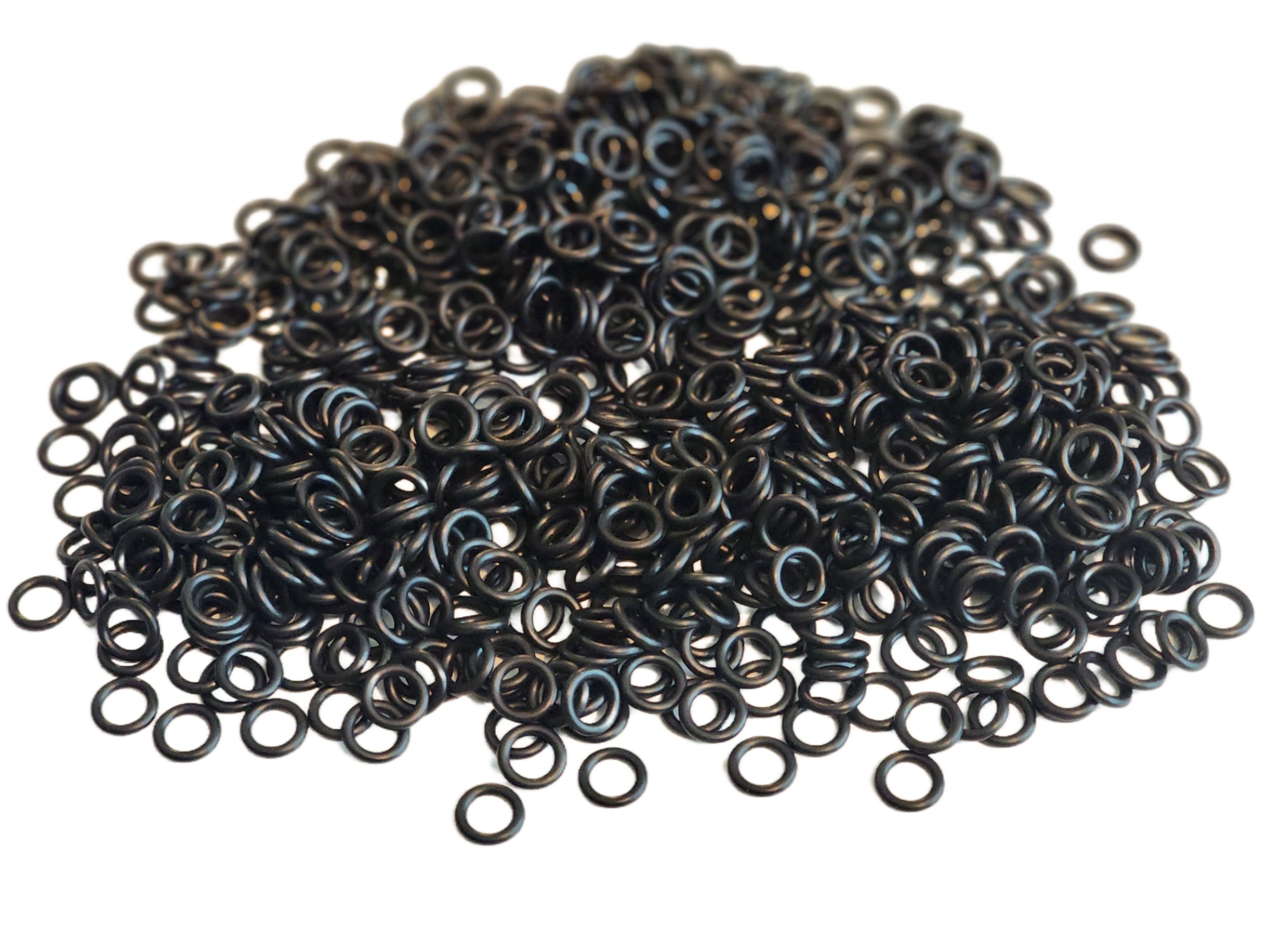 Buna-N O-Ring 403 Size – 1-3/4" ID, 2-1/4" OD, 1/4" Width, 70A Durometer, Pack Of 50, Black - View #6