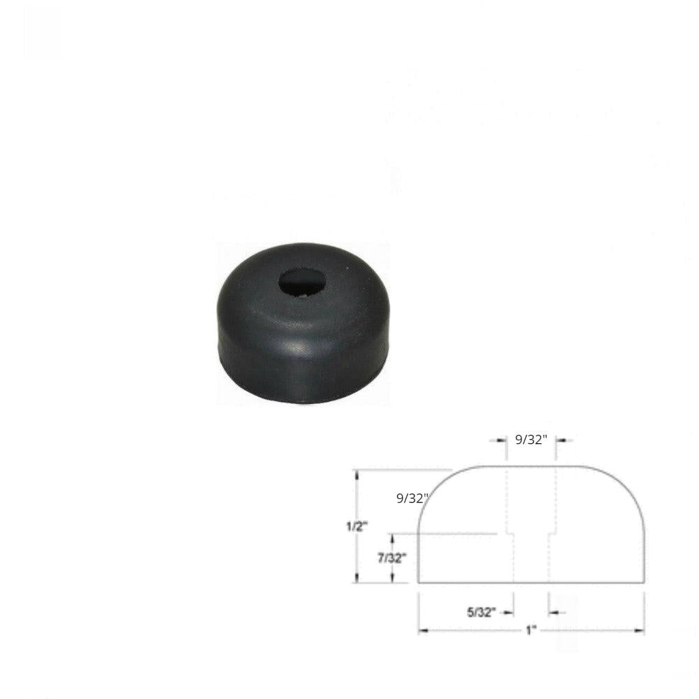 1" * 1/2" Recessed Rubber Bumper Feet + Metal Washer