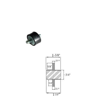 Rubber Vibration Mount - Rubberfeetwarehouse