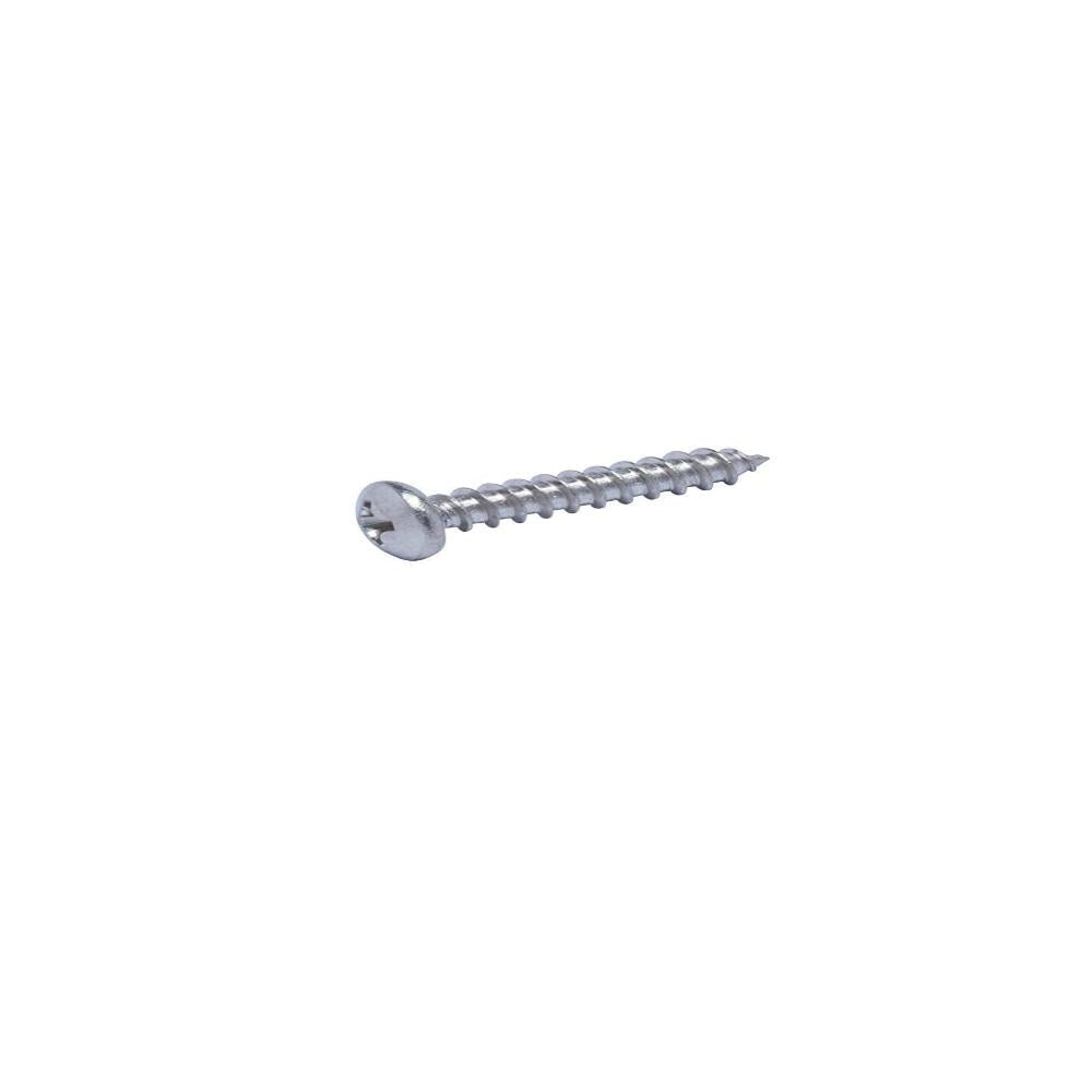 Everbilt #6 x 1 in. Phillips Pan Head Zinc Plated Sheet Metal Screw (100-Pack) 801572 - The Home Depot Everbilt #6 x 1 in. Phillips Pan Head Zinc Plated Sheet Metal Screw (100-Pack) 801572 - The Home Depot
