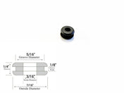 3/16" Inside Diameter Rubber Grommet - 1/8" Groove - Fits 5/16" Panel Hole