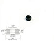 5/16" Inside Diameter Rubber Grommet - 3/32" Groove Width- Fits 7/16" Holes