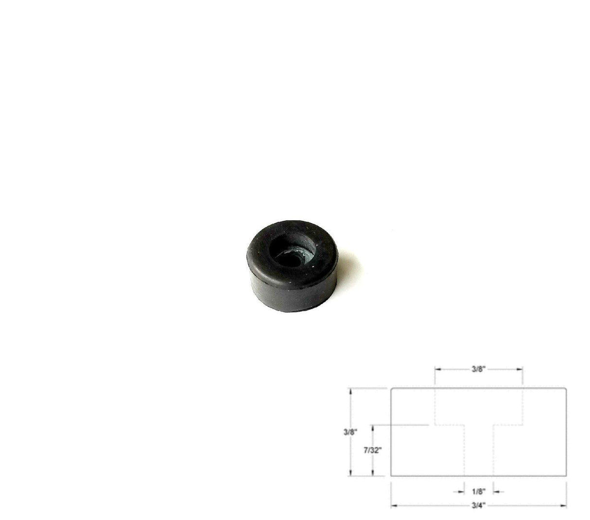 3 4 Diameter 3 8 Height Recessed Rubber Bumper Feet Metal Washer 3-4-diameter-3-8-height-recessed-rubber-bumper-feet-metal-washer