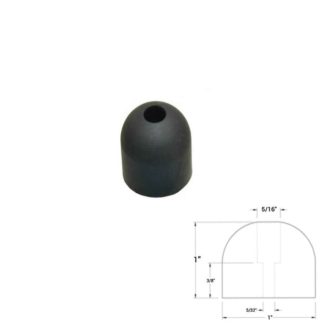 Sliding Glass Patio Door Rubber Bumper Stop 1" * 1"