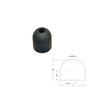 Sliding Glass Patio Door Rubber Bumper Stop 1" * 1"