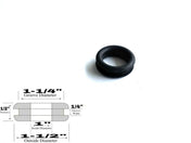 1" Inside Diameter Rubber Grommet - 1/4" Groove Width - Fits 1-1/4" Holes