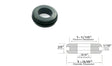 Case Pack of 4000pcs 3/4" Inside Diameter Rubber Grommet - 1/16" Groove Width - Fits 1-1/16" Holes