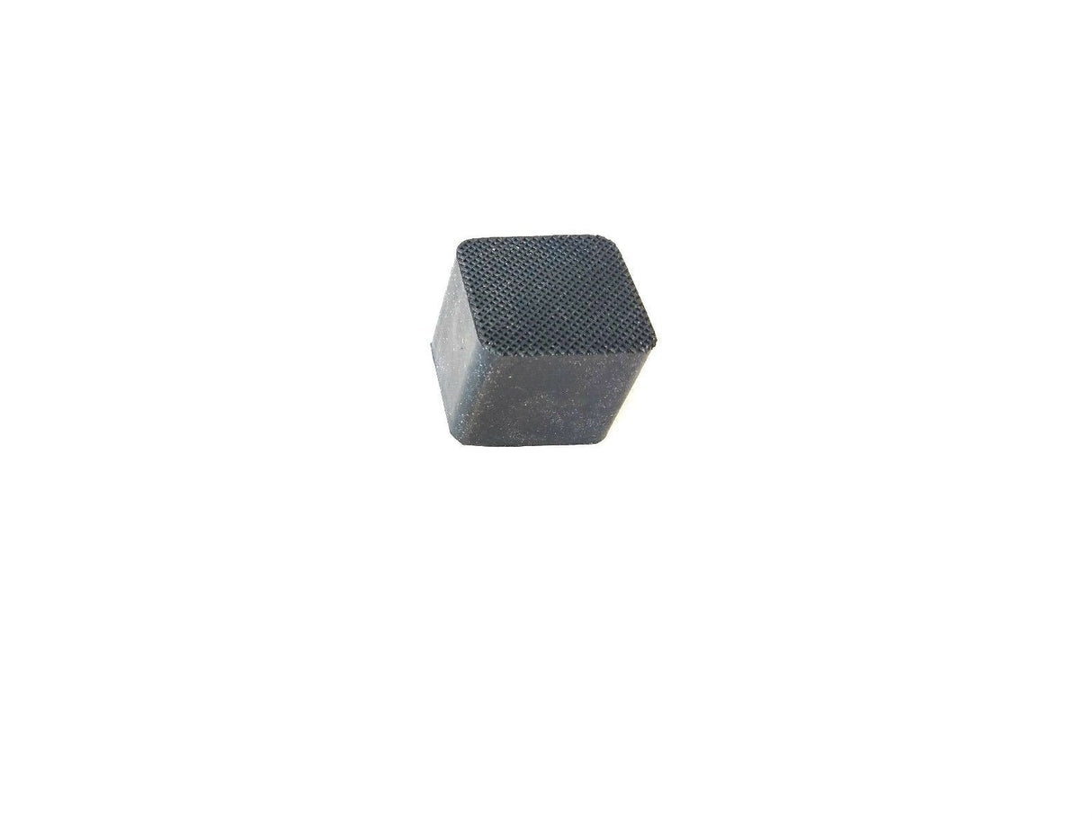 Square Rubber Feet/Chair Leg Caps For Stools and Table Legs 1" I.D x 1